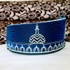 Barkati Topi Alahazrat Gumbad Design blue