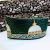 Barkati Golden Green Garib Nawaz Gumbad Topi2